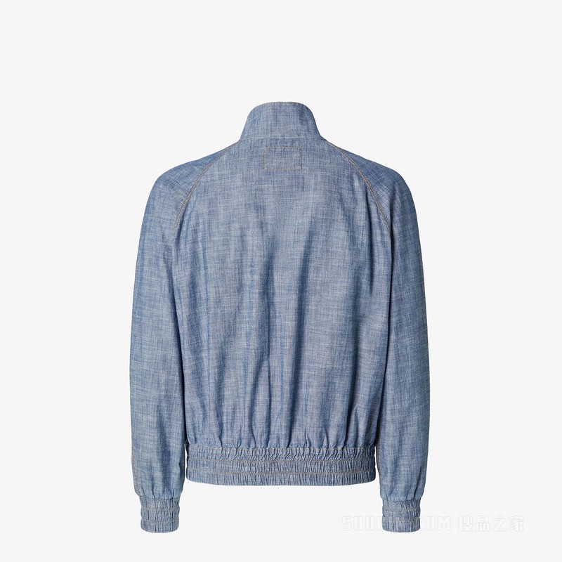 夹克衫 浅蓝色夹克衫