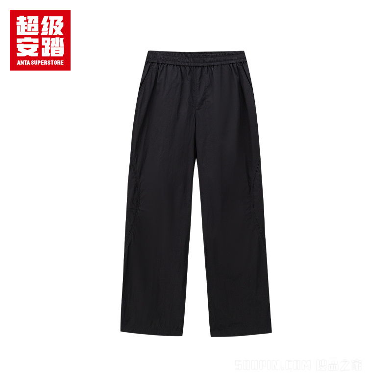 超级安踏潮流文化男子无氟防泼水梭织休闲长裤
