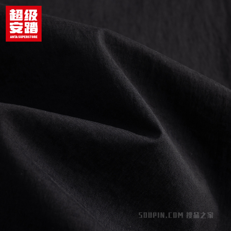 超级安踏潮流文化男子无氟防泼水梭织休闲长裤