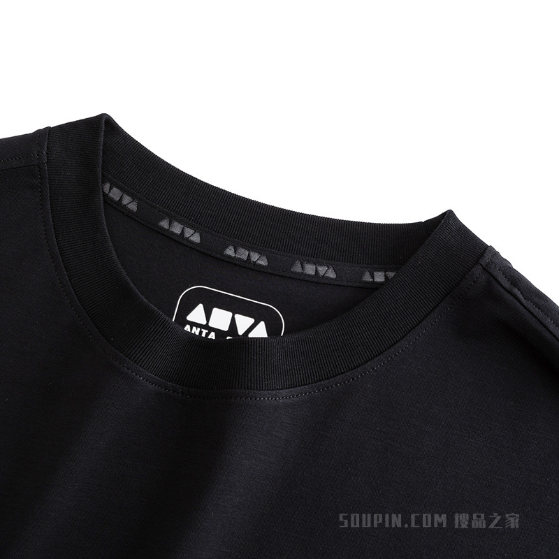 安踏滑板文化女子短袖针织衫