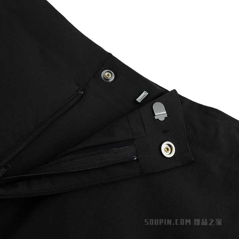 安踏冠军商务男子无氟防泼水梭织休闲长裤