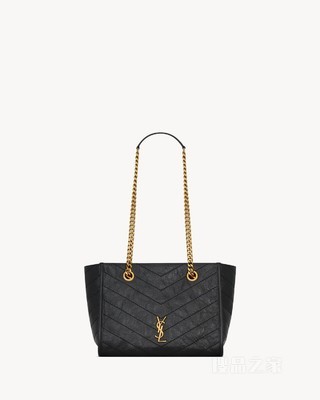 NIKI小号复古皮革购物袋