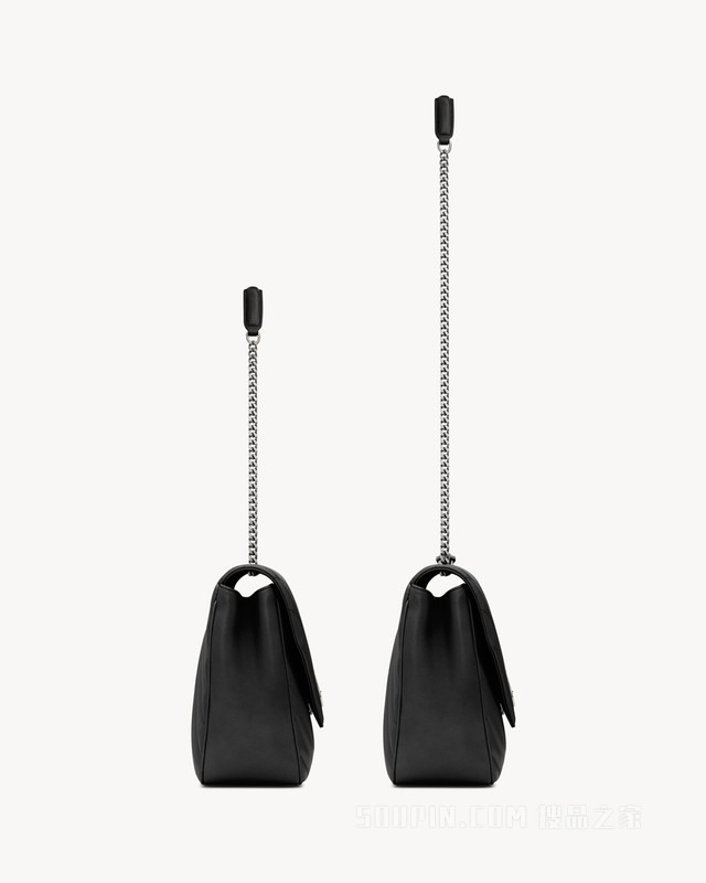 LOULOU大号绗缝小羊皮手袋