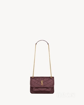 NIKI迷你复古皮革手袋