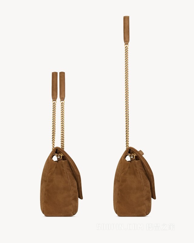 CALYPSO大号绒面革手袋