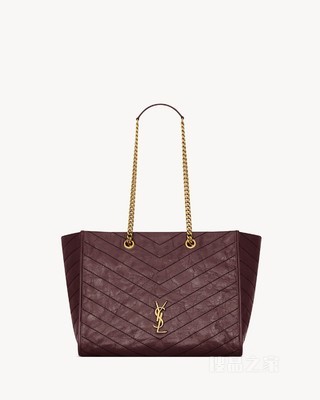 NIKI复古皮革购物袋