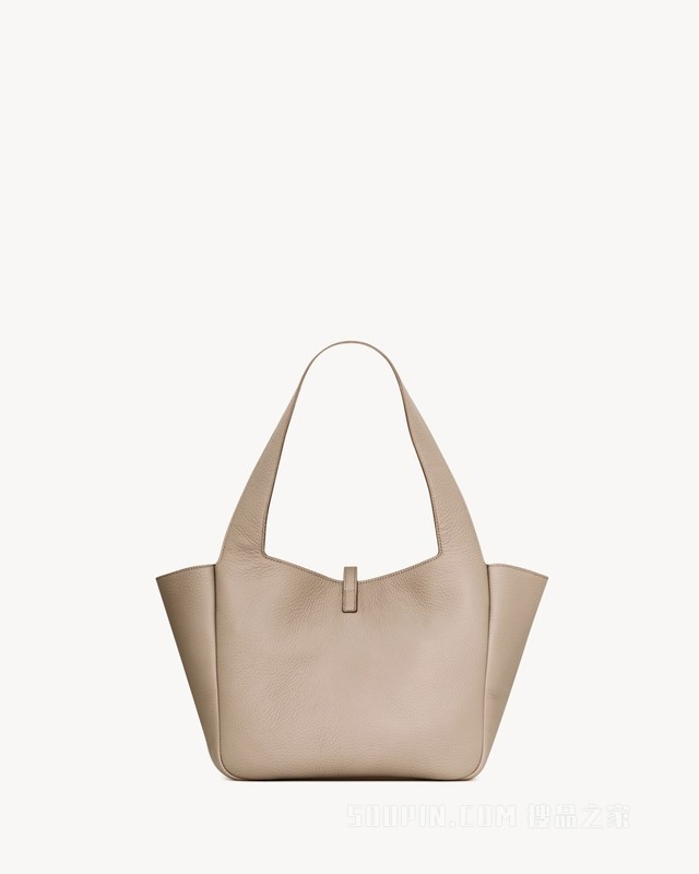 LE 5 À 7 SMALL BEA粒面皮革手袋