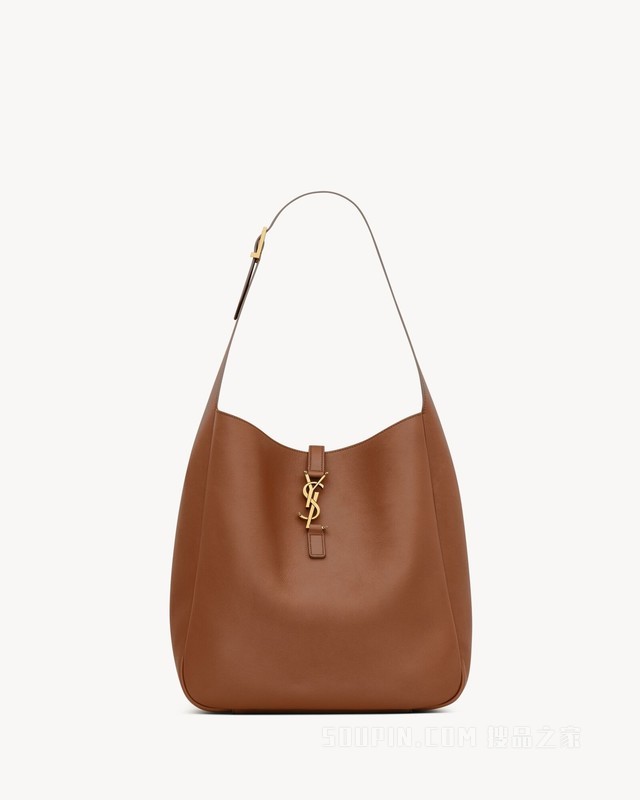 LE 5 À 7大号粒面皮革柔软手袋