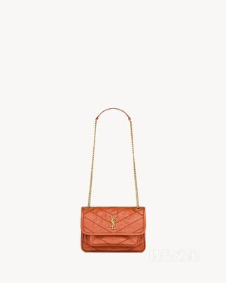 NIKI迷你复古皮革手袋