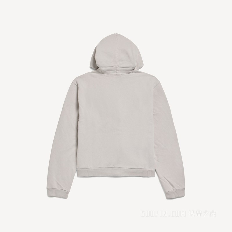LUXURY SCRIPT HOODIE常规版型拉链连帽卫衣