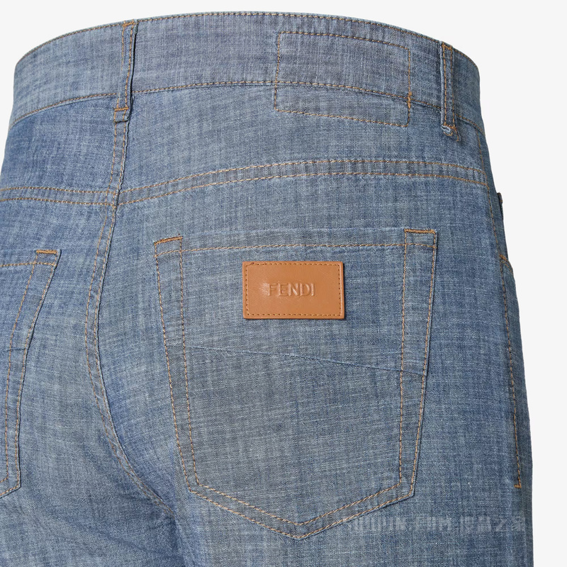 长牛仔裤 浅蓝色牛仔裤