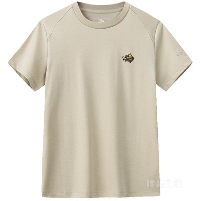 安踏×中国国家地理女子冰肤3A抗菌短袖针织衫