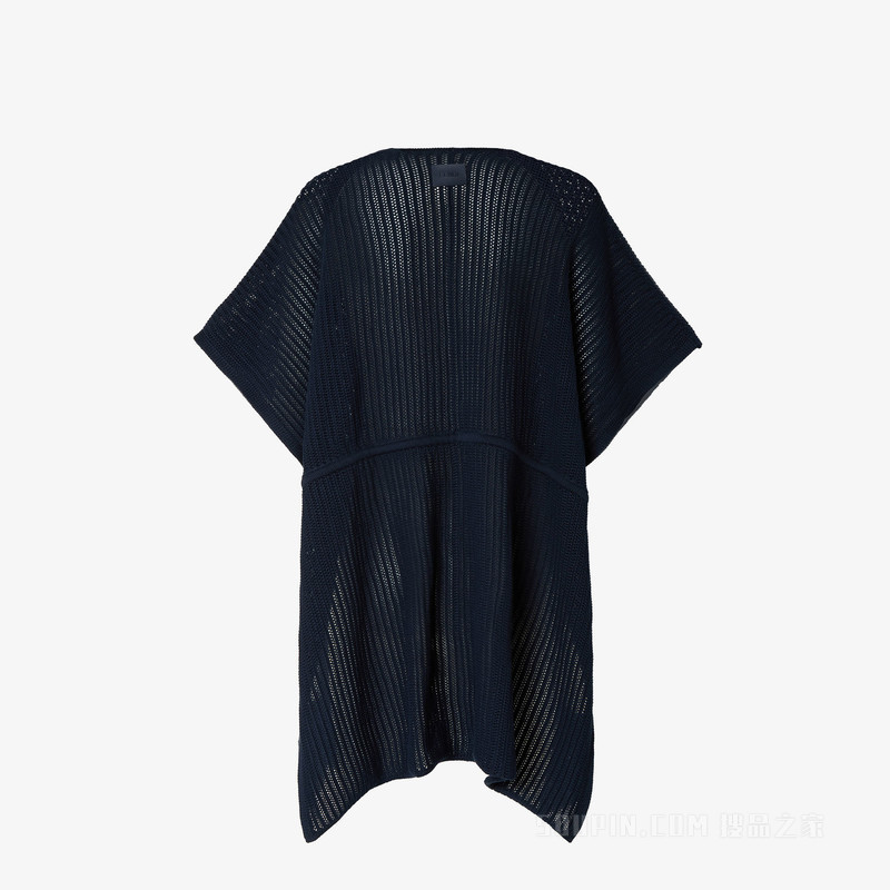 FF斗篷 海军蓝色棉质斗篷