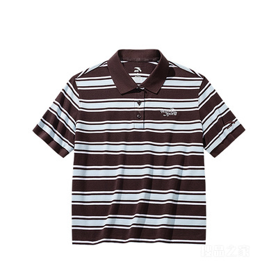 安踏运动复古TEE丨生活系列女子短袖POLO衫