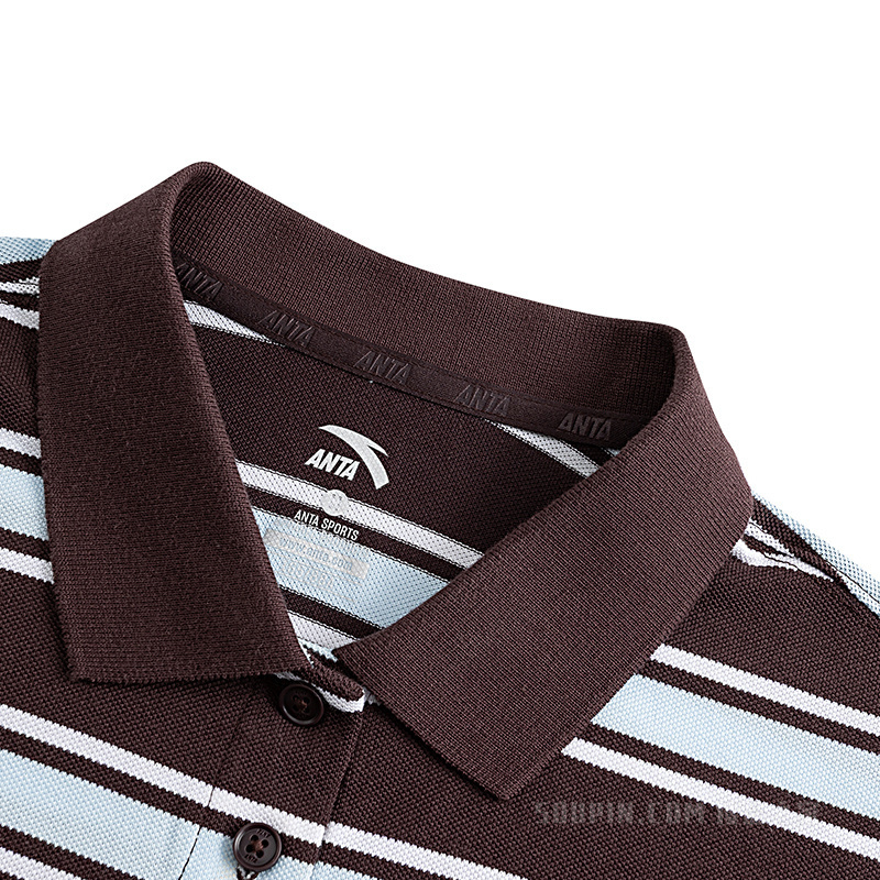 安踏运动复古TEE丨生活系列女子短袖POLO衫