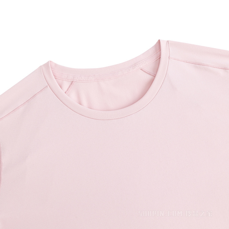 安踏冠军徒步女子短袖针织衫