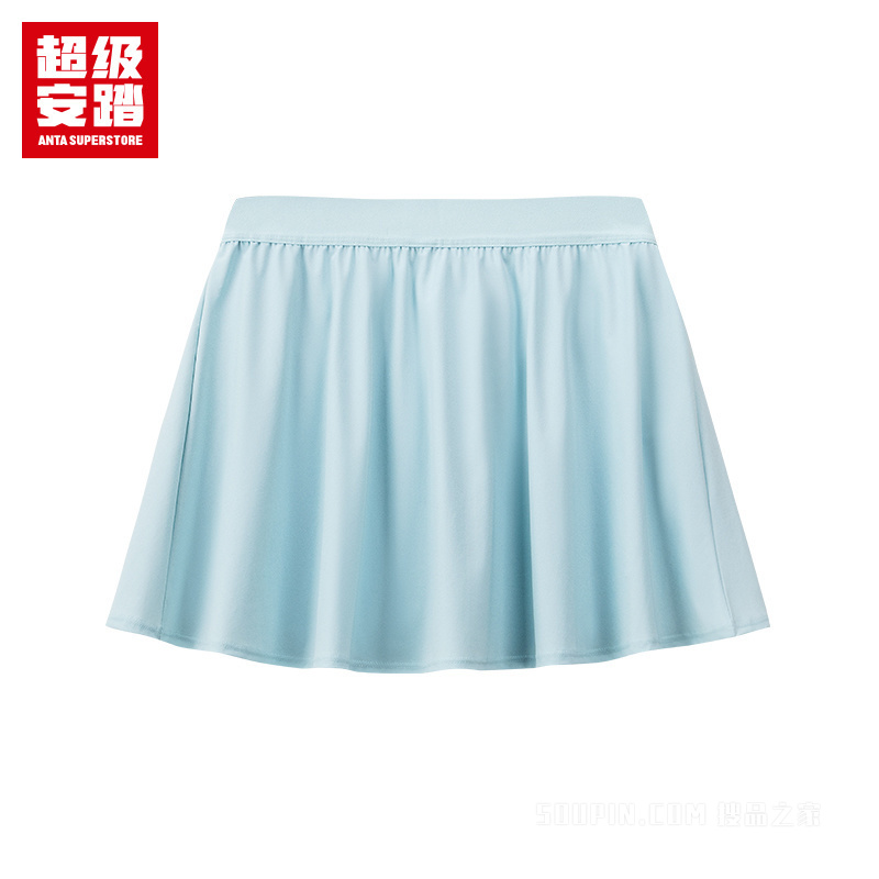 超级安踏小球运动系列乒羽女子遮热抗紫外线UPF50冰肤半身裙
