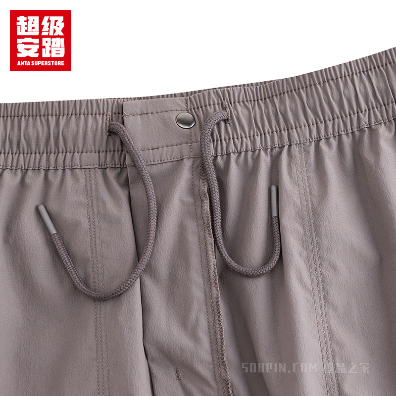 超级安踏潮流文化男子无氟防泼水短裤