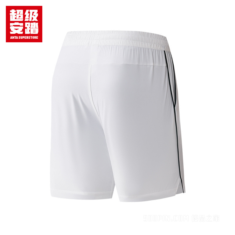 超级安踏小球运动系列网球男子吸湿速干梭织短裤