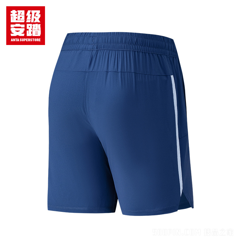 超级安踏小球运动系列乒羽男子吸湿速干梭织短裤