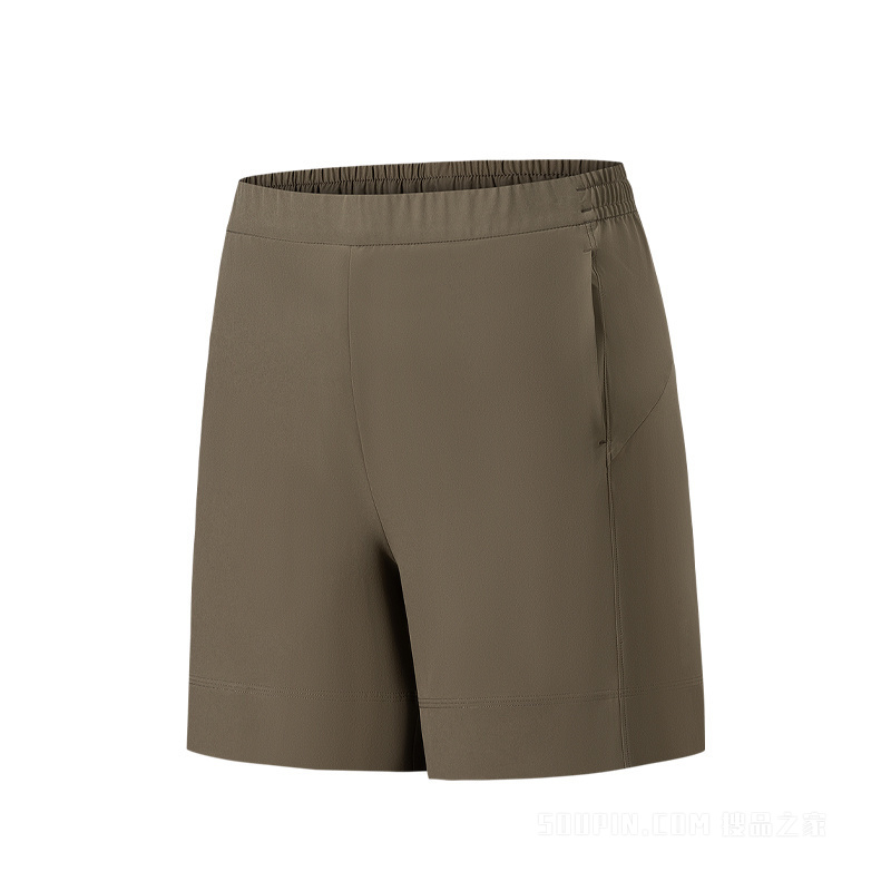 安踏冠军商务女子梭织短裤