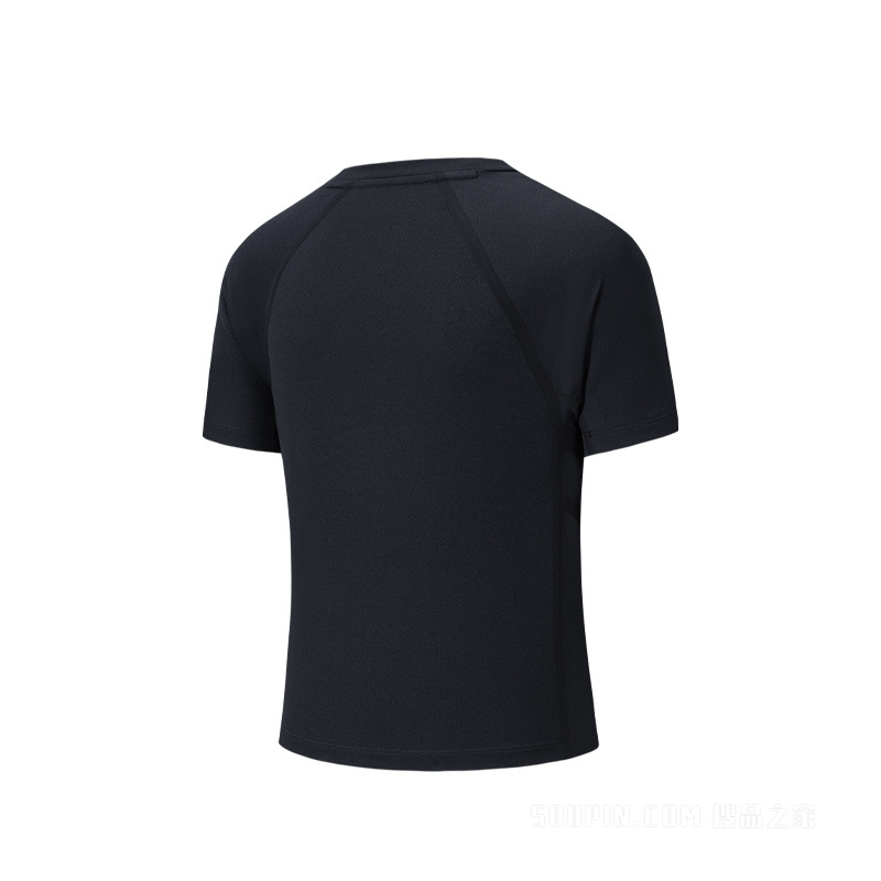 安踏冠军户外旅行女子短袖针织衫