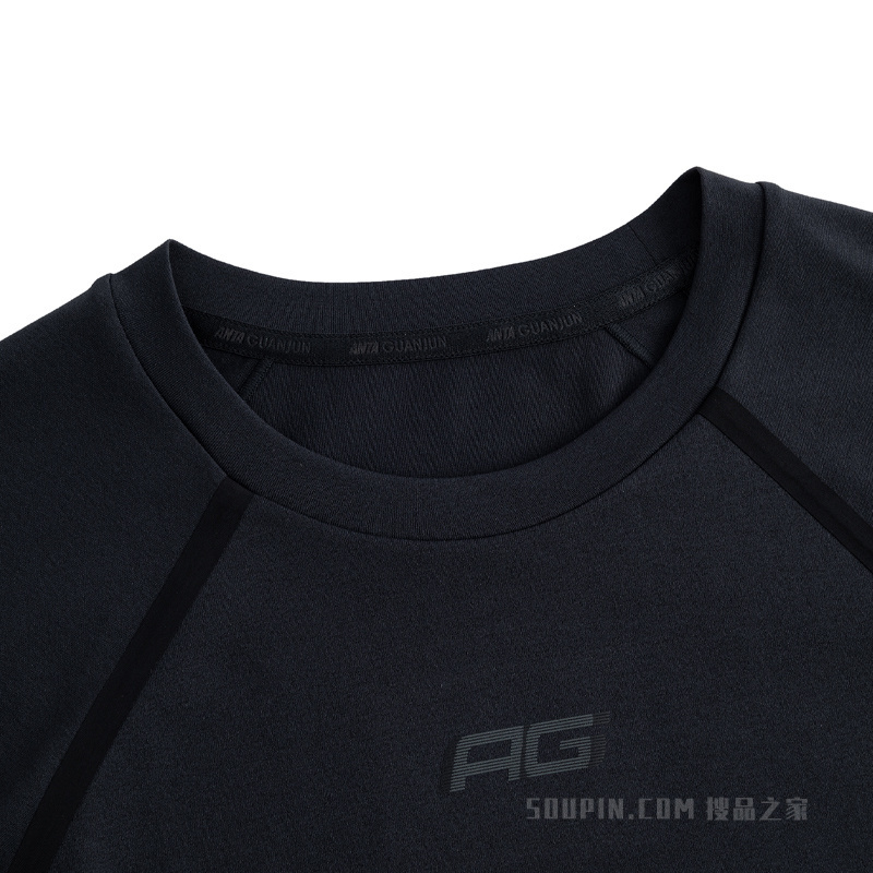 安踏冠军户外旅行女子短袖针织衫