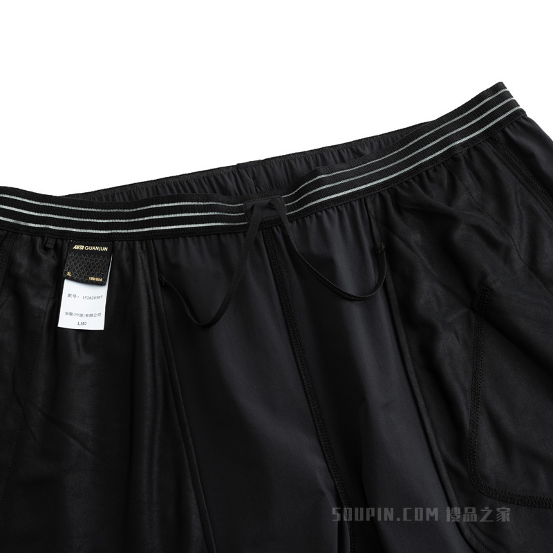 安踏冠军徒步男子梭织运动长裤