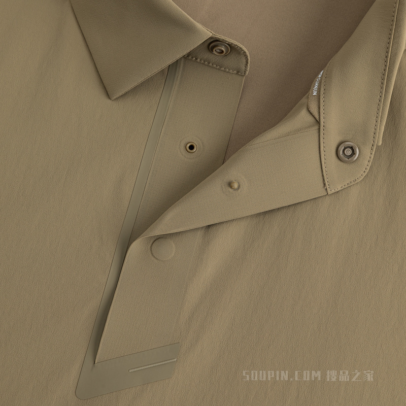 安踏冠军商务男子短袖衫