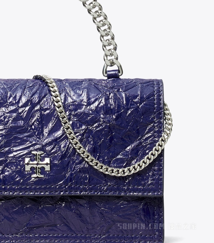 Kira 迷你链条钱夹 藏蓝色