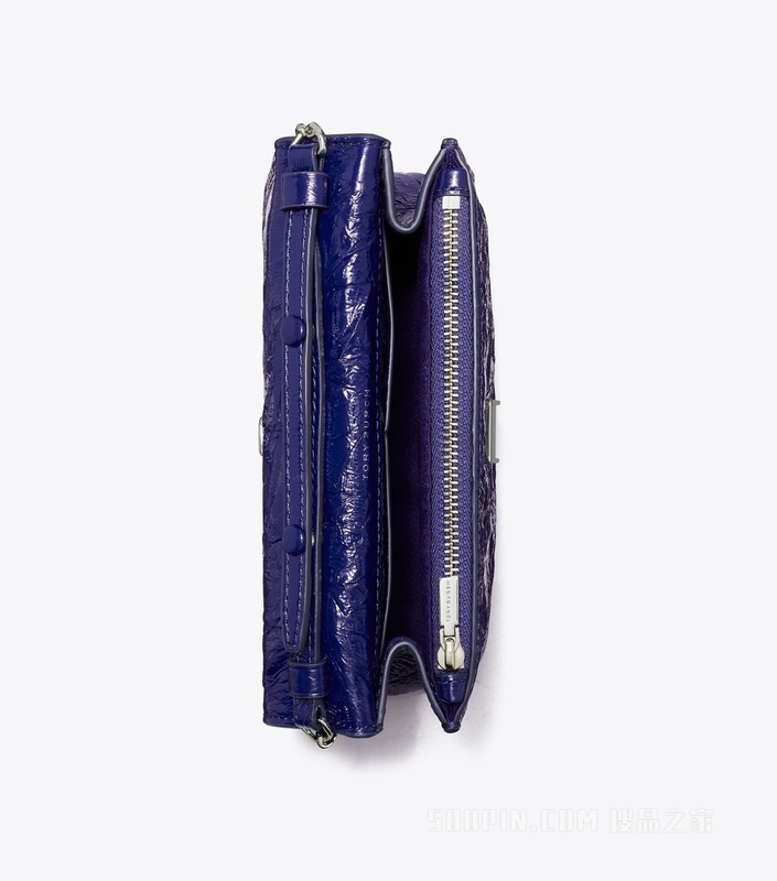 Kira 迷你链条钱夹 藏蓝色