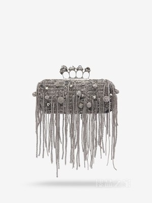 Snake Knuckle Clutch长款指环手拿包