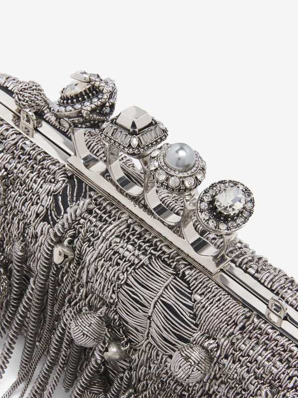 Snake Knuckle Clutch长款指环手拿包