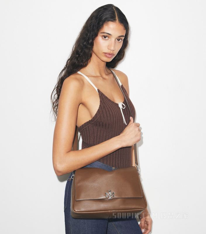 【新品】Charlie 肩背包 麦芽棕