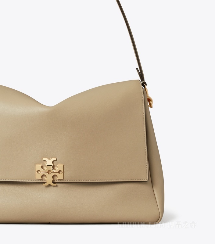 【新品】Charlie 大号肩背包 柔灰色