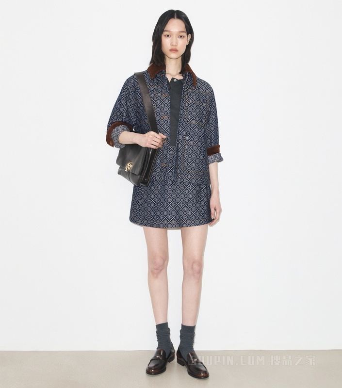 【新品】宽松工装夹克 水洗色