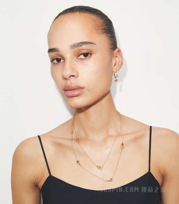 【新品】Icon 经典系列长款项链 Tory 金/水晶色