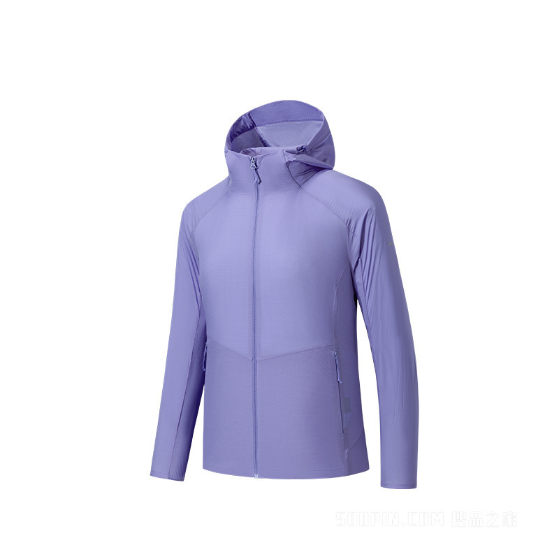 安踏冠军徒步女子梭织外套