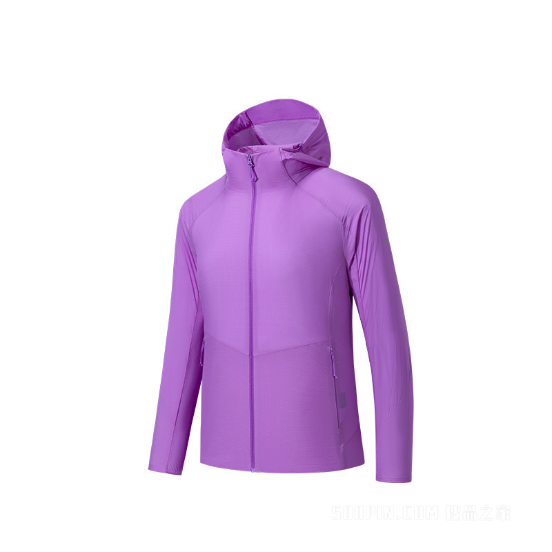 安踏冠军徒步女子梭织外套