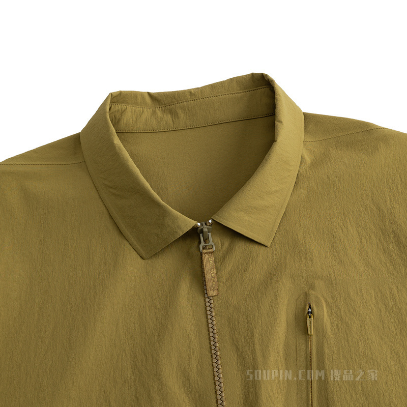 安踏冠军商务男子短袖衬衫