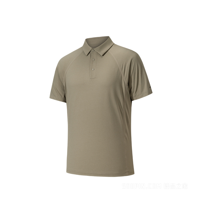 安踏冠军户外旅行男子短袖POLO衫