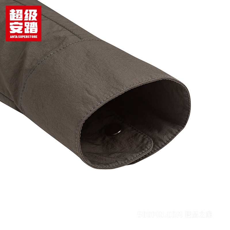 超级安踏露营男子抗紫外线UPF100无氟防泼水长袖衬衫