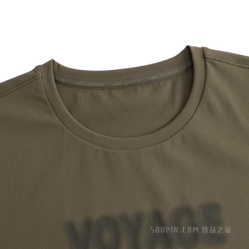 安踏冠军户外旅行女子短袖针织衫