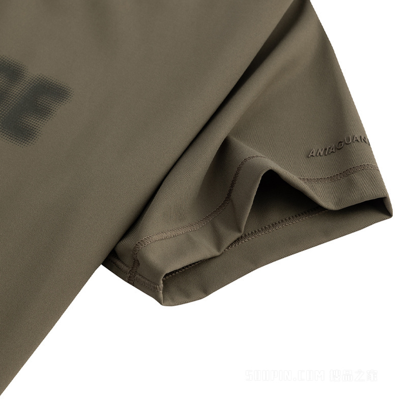 安踏冠军户外旅行女子短袖针织衫