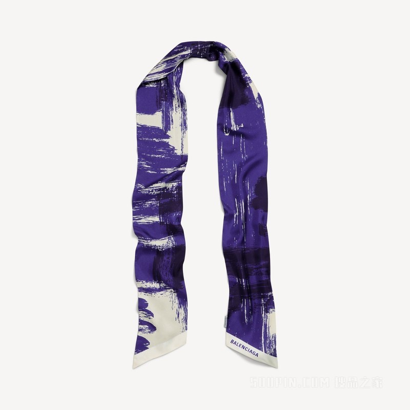 PAINTBRUSH TWILLY围巾