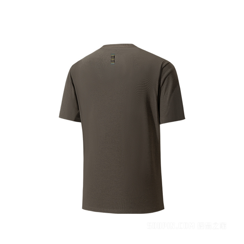 安踏冠军户外旅行男子短袖针织衫