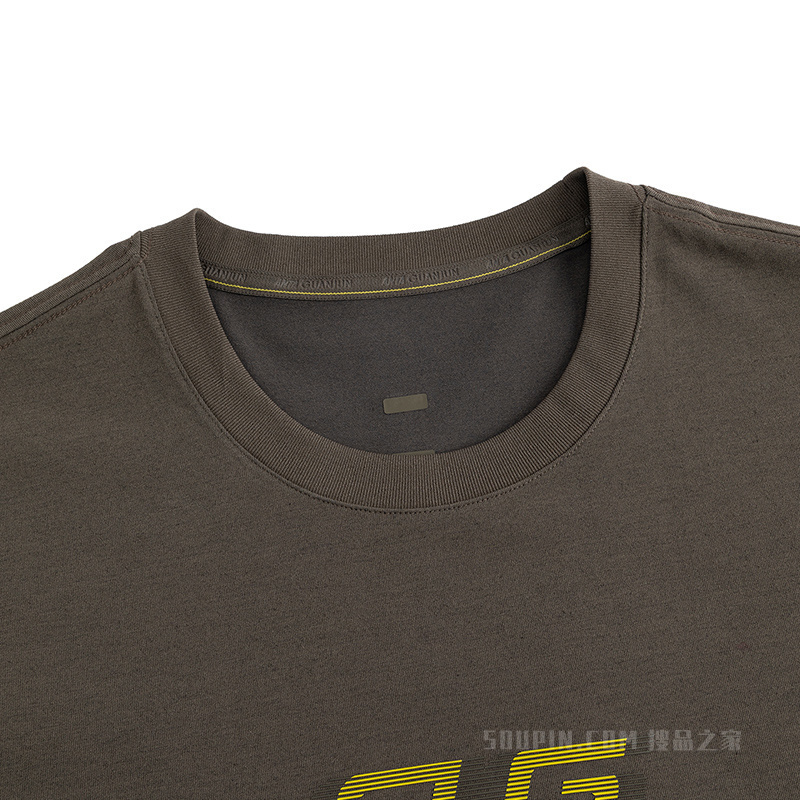 安踏冠军户外旅行男子短袖针织衫