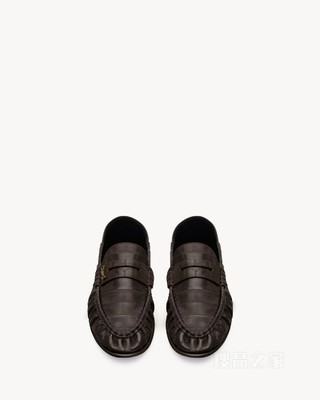 LE LOAFER可折叠鳗鱼皮乐福鞋