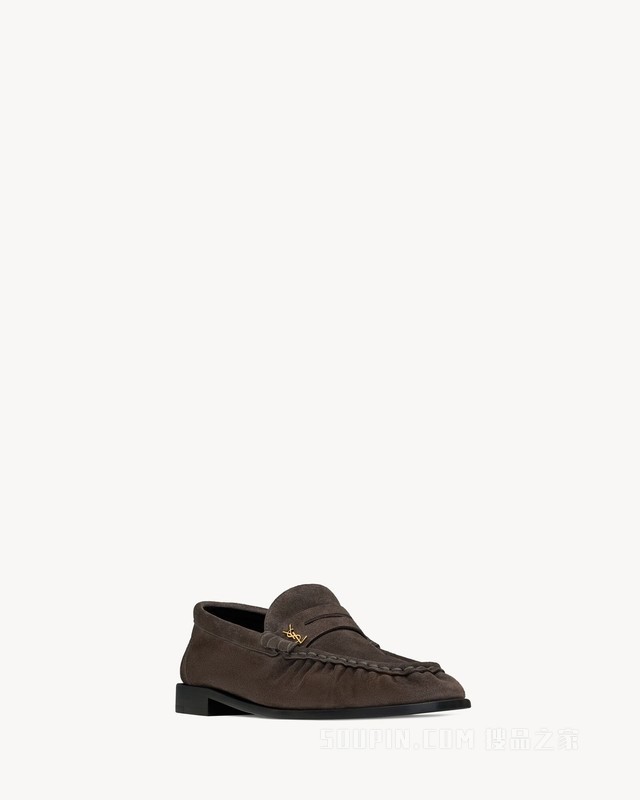 LE LOAFER柔软绒面革乐福鞋