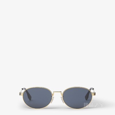 FENDI Sky 金色金属太阳镜